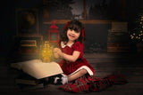 Laden Sie das Bild in den Galerie-Viewer, Fox Vinyl Night Christmas Backdrop with Window Sky - Foxbackdrop