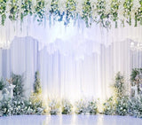 Laden Sie das Bild in den Galerie-Viewer, Fox Frühling Hochzeit Vorhang Fotografie Vinyl Hintergrund