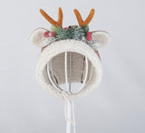 Laden Sie das Bild in den Galerie-Viewer, Fox Kinder Baby Elk Bonnet für Studio Fotografie Prop Outfits