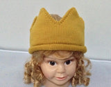 Laden Sie das Bild in den Galerie-Viewer, Fox Gelbe Strickmützen für Kinder Studio Requisiten Outfits