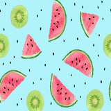 Laden Sie das Bild in den Galerie-Viewer, Fox Rolled Vinyl Summer Watermelon Children Backdrop-Foxbackdrop