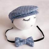 Laden Sie das Bild in den Galerie-Viewer, Fox 2 Stück / Set Motorhaube mit Krawatte Retro Newborn Photography Requisiten