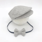 Laden Sie das Bild in den Galerie-Viewer, Fox 2 Stück / Set Motorhaube mit Krawatte Retro Newborn Photography Requisiten